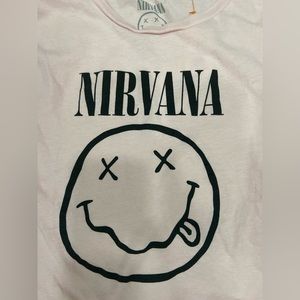 Pink nirvana t shirt size xl